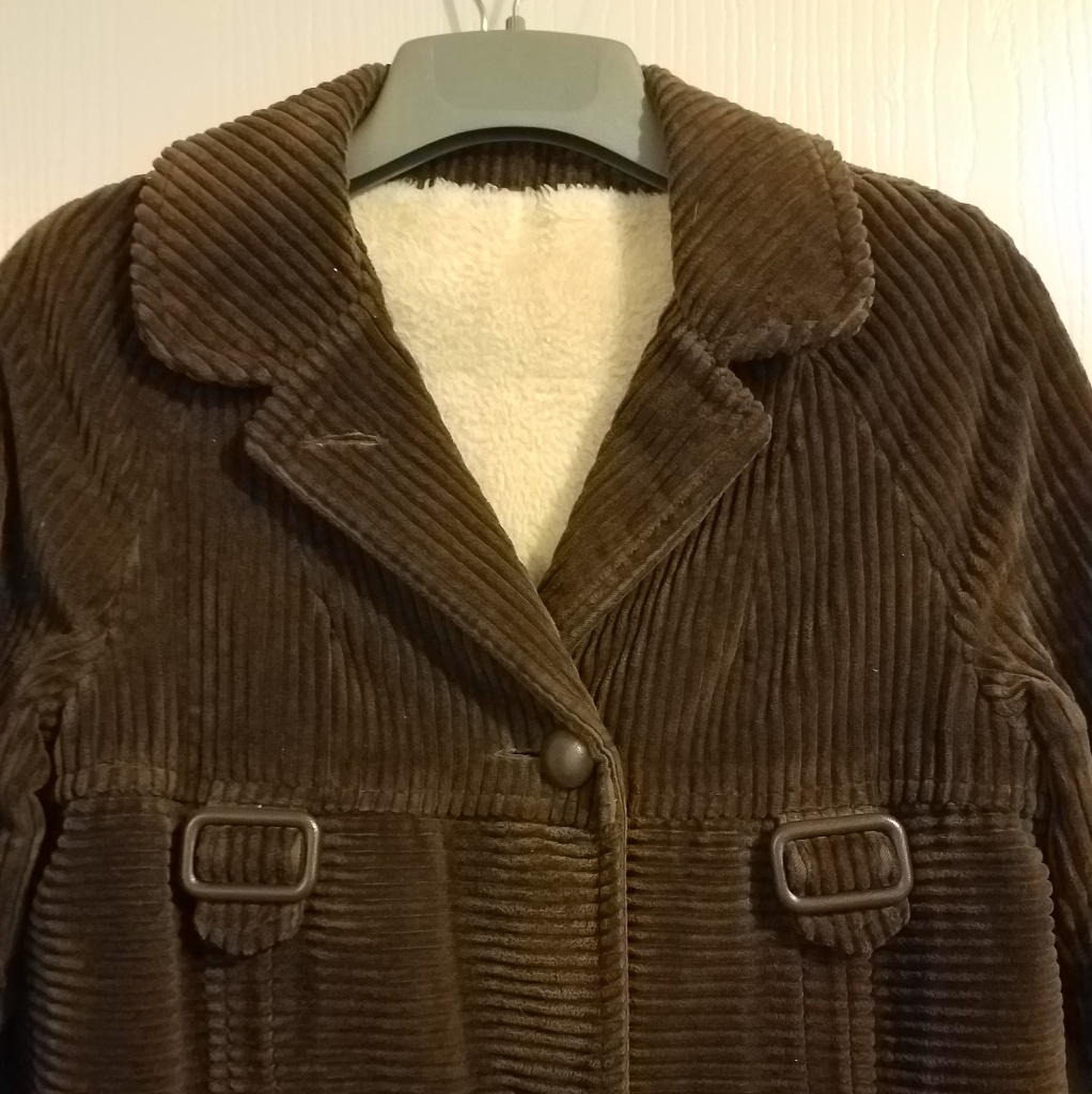 Vintage Corduroy Jacket. Thick, Heavy Piece Amcoat